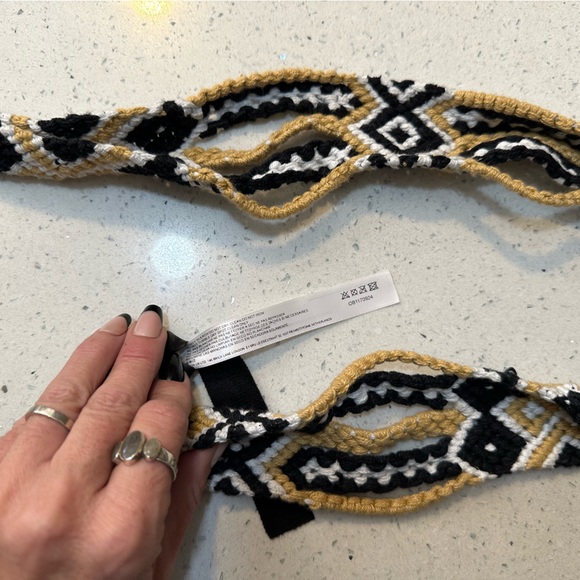 NWOT Free People belt - Bohemian tassel wrap belt - Picture 5 of 7